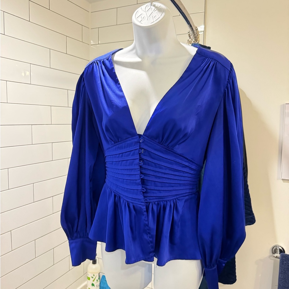 Royal Blue Women's Blouse